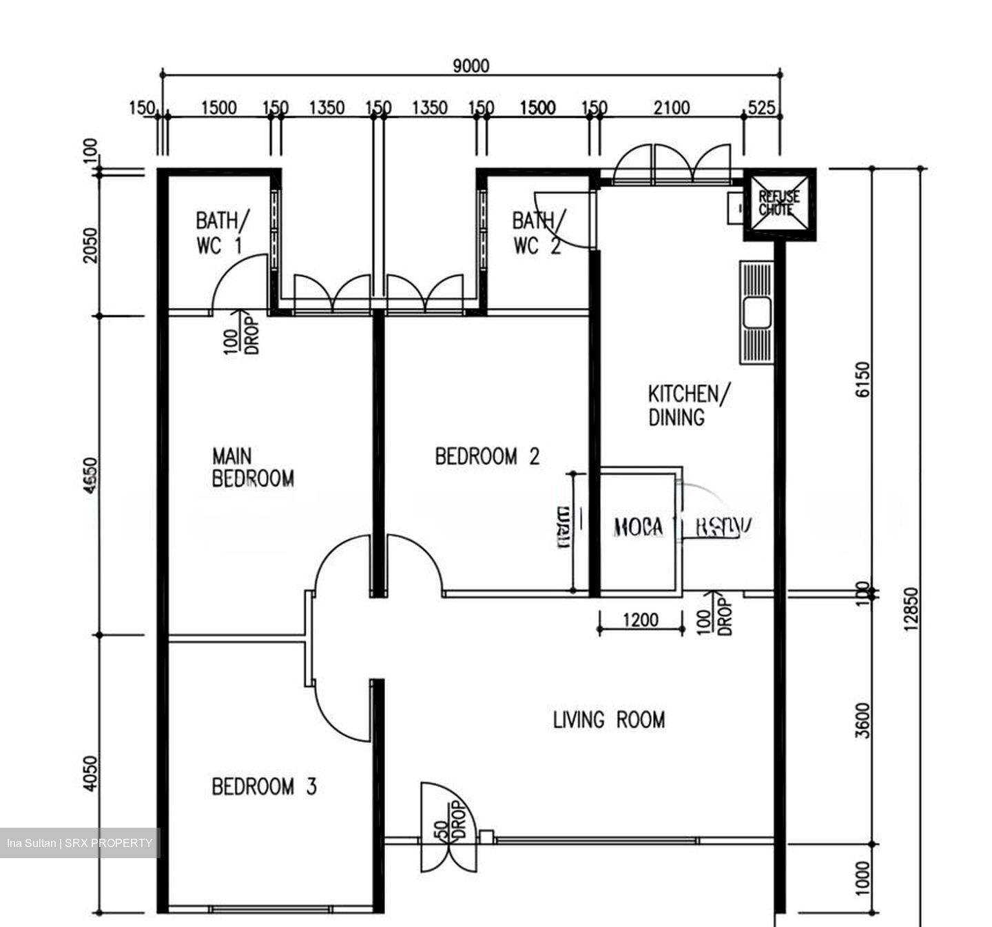 Blk 135 Eunos Spring (Bedok), HDB 4 Rooms #576115951